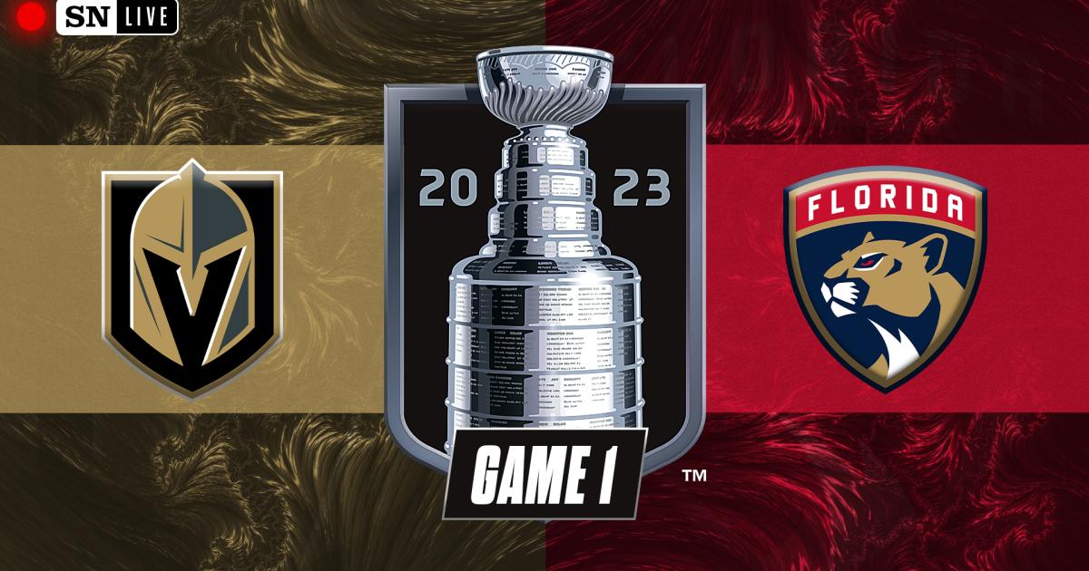 Panthers vs. Golden Knights live score, updates, highlights from Game 1 of 2023 Stanley Cup Final